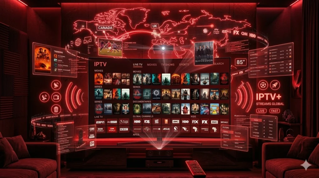 Massive TV Channel & VOD Library