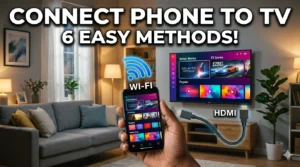 How Can I Connect My Phone to TV? 6 Easy Methods